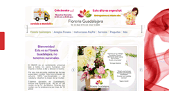 Desktop Screenshot of floreriaguadalajara.com